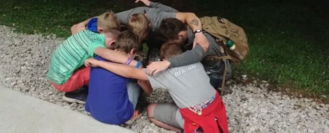 LifeChange Camp - Summer Camp Praying Together